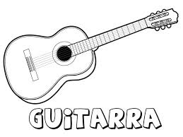 Para bajarte e imprimir las plantillas para colorear de musica, solo tienes que pinchar sobre la imagen y con el botón derecho del ratón elegir guardar imagen como. Instrumentos Musicales Para Colorear