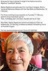 Tēnei te mihi nui ki te hunga i tautoko mai, i koha mai, i tuku aroha me  ngā roimata mo tō mātou nei tāonga a Kenny Te Ohamai Ponga. Kua hinga te