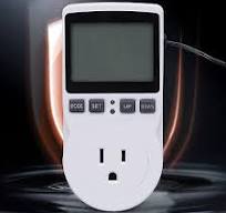 Programmable Thermostat Plug LED Display Temp Controller Outlet Heater Cooler US | eBay