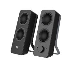 Z207 Stereo Computer Speakers By Logitech Dimensiva 3d Models In 2020 Computer Speakers Logitech Stereo
