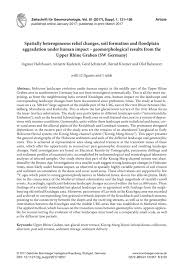 The national cooperative soil survey identifies and maps over 20,000 different kinds of soil in the united states. Spatially Heterogeneous Relief Changes Soil Formation And Floodplain Aggradation Under Human Impact Geomorphological Results From The Upper Rhine Graben Sw Germany Zeitschrift Fur Geomorphologie Supplementary Issues Volume 61 Supplementary Issue