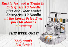 Baby Lock Enterprise Embroidery Machine Ruthies Notions