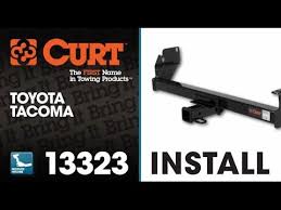 Used 2015 toyota tacoma prerunner v6 with tire pressure warning, audio and cruise controls on steering wheel, 6000lb towing capacity, stability control, towing hitch. Trailer Hitch Install Curt 13323 On Toyota Tacoma Youtube