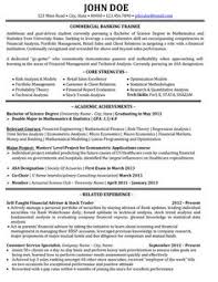 Include the skills section after experience. 10 Best Banking Resume Templates Samples Ideas Resume Templates Resume Resume Examples