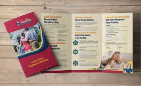 Brochure Design For This Hvac Company Located In Bainbridge Ga Nj Advertising Agency Nj Ad Agency Nj Web Hvac Company Hvac Business Marketing Collateral