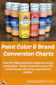 They are found primarily in desert area in the middle east. Paint Color And Brand Conversion Charts Needlepointers Com