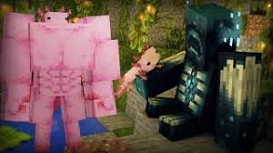Minecraft axolotl and wardens 1.17 fun. Minecraft 1 17 Axolotl Is A Chad Daily Dose Of Minecraft Cave Cliffs Update Youtube