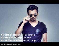 Biar mati ku mencuba demi bahagia biar mati ku mencuba demi bahagia biar sakit dilukai dapat ku rasa biar nadi ku terhenti demi ke syurga biar selamanya mencari cinta sejati sejati. 13 Faizal Tahir Ideas Siti Nurhaliza Anatomi Youtube Videos Music