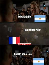 Por su parte, italia no clasificó al certamen pero se prepara para el nuevo torneo europeo de naciones e inicia el periodo de recambio generacional. Los Memes De Francia Que Elimina A Messi Y Argentina Futbol Total
