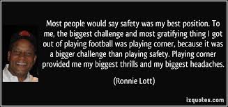 Why is it called a safety? Safety Quotes Football Players Quotesgram