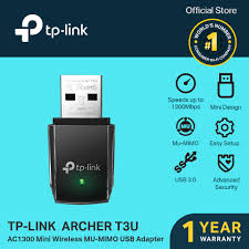 Archer t2u plus the arche. Tp Link Archer T3u Ac1300 Mini Wireless Mu Mimo Usb Adapter Wifi Adapter Wifi Dongle Receiver Shopee Philippines
