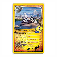 Ivory graphics give you the opportunity to create your own custom deck of trump cards and use whatever numbers, images and characteristics that you like! Top Trumps Australia Top 30 Things To See Card Game At Toys R Us