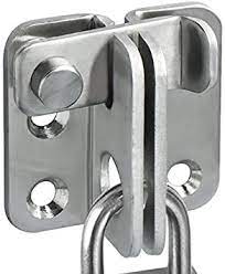 This door lock (link to amazon) is placed at the top of the door, between the door frame and the actual door. Amazon Com Alise Flip Latch Gate Latches Slide Bolt Latch Safety Door Lock Catch Ms3001 Stainless Steel Brushed Finish Home Improvement