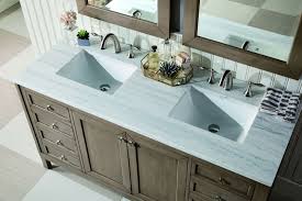 Urban ironcraft's wilson floor mounted rectangular vanity base. Chicago 60 Double Bathroom Vanity
