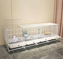 Amazon.com : Indoor Large Rabbit Hutch, Detachable Extra ...