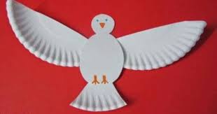 Guvercin Kus El Isleri Okul Oncesi Elisi Kids Crafts