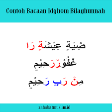 Penjelasan lengkap seputar belajar huruf hijaiyah. Huruf Idgham Bilaghunnah Contoh Perbedaan Pengertian
