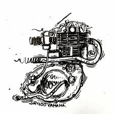 Gambar motor cafe racer impre media source: Sketsa Motor Harley Davidson Sempoa Dunia