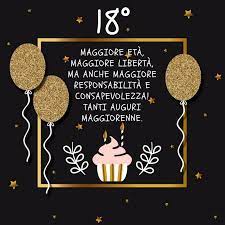 Maggiore Eta Maggiore Liberta Ma Anche Maggiore Responsabilita E Consapevolezza Tanti Augur Messaggi Di Buon Compleanno Auguri Di Compleanno Buon Compleanno