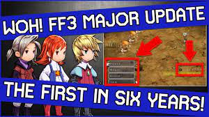 His curiosity and sense of adventure often get the better of him. Wow Final Fantasy 3 Just Received A Major Update New Ui Autobattle More Youtube