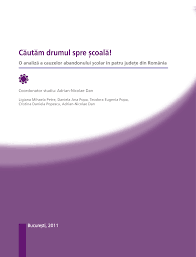 Doresc sa va atrag atentia asupra importantei si gravitatii acestui fenomen tot mai des intalnit in zilele noastre. Pdf Cautam Drumul Spre Scoala O Analiza A Cauzelor Abandonului Scolar In Patru Judete Din Romania
