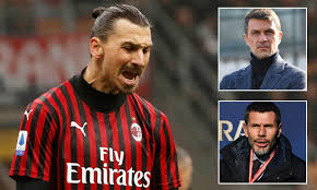 L'aventure californienne de zlatan ibrahimovic est terminée. Zlatan Ibrahimovic Could Follow Paolo Maldini And Zvonimir Boban Out Of Ac Milan This Summer Daily Mail Online