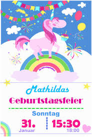 Kostenlose ausmalbilder in einer vielzahl von themenbereichen, zum ausdrucken und anmalen. Einhorn Einladung Zum Ausdrucken Kindergeburtstag Planen De