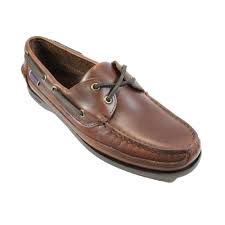 Sebago usa brown leather loafers driving moccasins 10.5m. Sebago Schooner 7000gd0 Brown Waxed Leather Mens Lace Up Boat Shoes Sale Buy Online Uk