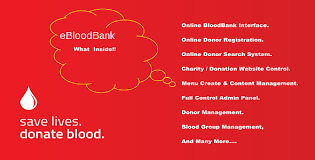 Bloodbank is a responsive blood bank and donor content management system (cms). Free Download Eblood Online Bloodbank Donor Management System