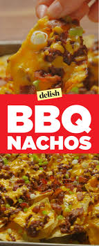 Bbq Nachos Taste Like Taking A Trip Down South Get The Recipe On Delish Com Bbq Nachos Recipes Bbq Nachos Recipe