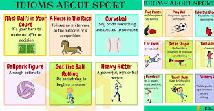 Sports Idioms 45 Useful Sport Idioms Phrases 7 E S L Idioms And Phrases Idioms Learn English Vocabulary