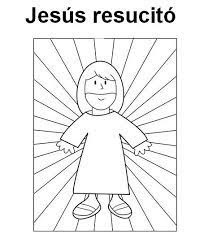 Ideas Nuevas De Manualidades Infantiles Para Semana Santa O Pascua Jesus Coloring Pages Bible Coloring Bible Coloring Pages