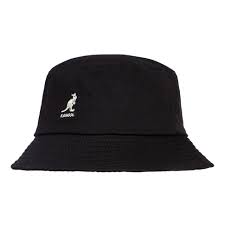 Kangol Washed Bucket Hat Black Hhv