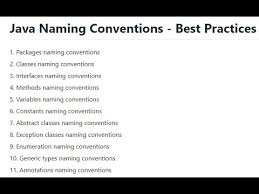 Many @leonbloy, if you don't quote when you create the table, then postgres will lower case your table names and field names. Java Naming Conventions Best Practices
