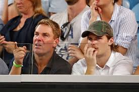 Shane warne, 51, reveals the. Inside Jackson And Shane Warne S Close Father Son Relationship New Idea Magazine