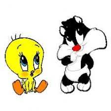 Silvestre And Piolin Baby Vector 2 Dibujos De Piolin Silvestre Y Piolin Caricatura De Bebe