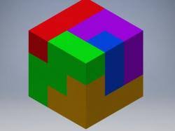 Puzzling stack exchange is a question and answer site for those who create, solve, and study puzzles. 5 Piece Cube Puzzle Solution 3d Models Stlfinder