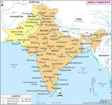 In august 1947, the british decided to end their. Map Of India And Pakistan Showing Location Of India And Pakistan India Pakistan Borders Areas And Boundary Maps Of Pakistan Map India Map India And Pakistan