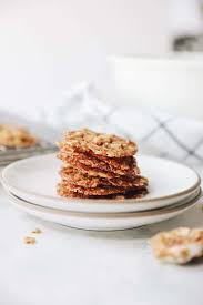 Lemon custard ice cream with vanilla bean, baskin robbins copycat recipe! Vegan Oatmeal Lace Cookies With Coconut The Healthy Maven
