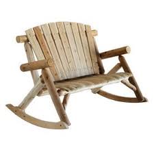 Shop Lakeland Mills Cedar Patio Rocking Chair At Lowes Com Wood Rocking Chair Rocking Chair Porch Outdoor Rocking Chairs