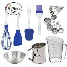 You can keep pests like rabbits, bugs, and slugs at bay using baking soda, too. Tigerchef Professional 15 Piece Silicone Baking Set
