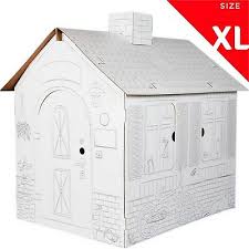 The kids in the house website is a public service provided by the office of the clerk of the u.s. Xl Size Kids Cardboard Playhouse Color Your Toy For House Children Diy Durable Ebay