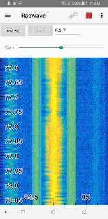 Driver to stream rtl_tcp over the network on your android. Radwave Beta Android Rtl Sdr Rf Analyzer App With Spectrum Pause And Rewind Features