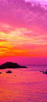 Iphone Wallpaper Sunset Violet Beach Coast K Hd Sunrises Nature Best Nature Wallpapers Nature Wallpaper