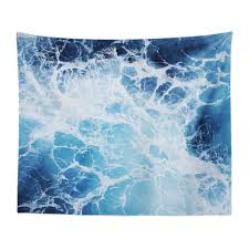 Similar designs more from this artist. Blue Ocean Surf 3 Wall Tapestry Beach Surf Decor By Nature City Co