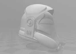 Elrik Vonreg Helmet Star Wars 3demon 3d Print Models Download Tie Fighter Pilot 3d Printing Star Wars