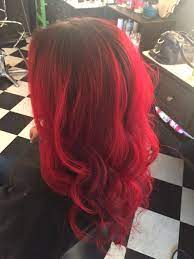 Red black hair color is an extremely dramatic hue—very deep and dark with just a hint of red. Pin On Hair Color