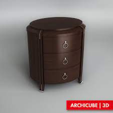 Find everything you need to hit the hallways in style. 3d Round Bedside Table Cgtrader