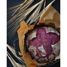 To Celebrate The World Bread Day I Made This Delicious Purple Sweet Potato Bread Recipe Is T Sweet Potato Bread Sweet Potato Pizza Crust Purple Sweet Potatoes