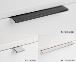 Cabinet Edge Pull Range Kethy Black Kitchen Handles White Kitchen Drawers Kitchen Handles